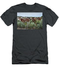 Mules in Wyoming No 1145 Randall Nyhof T-Shirt