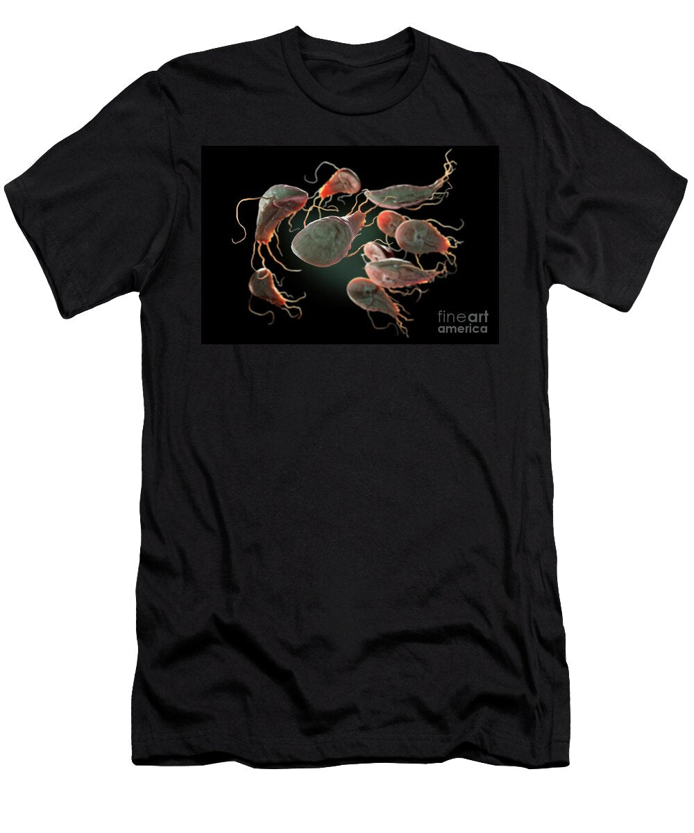 Multiple Giardia Trophozoites Science Picture Co T-Shirt