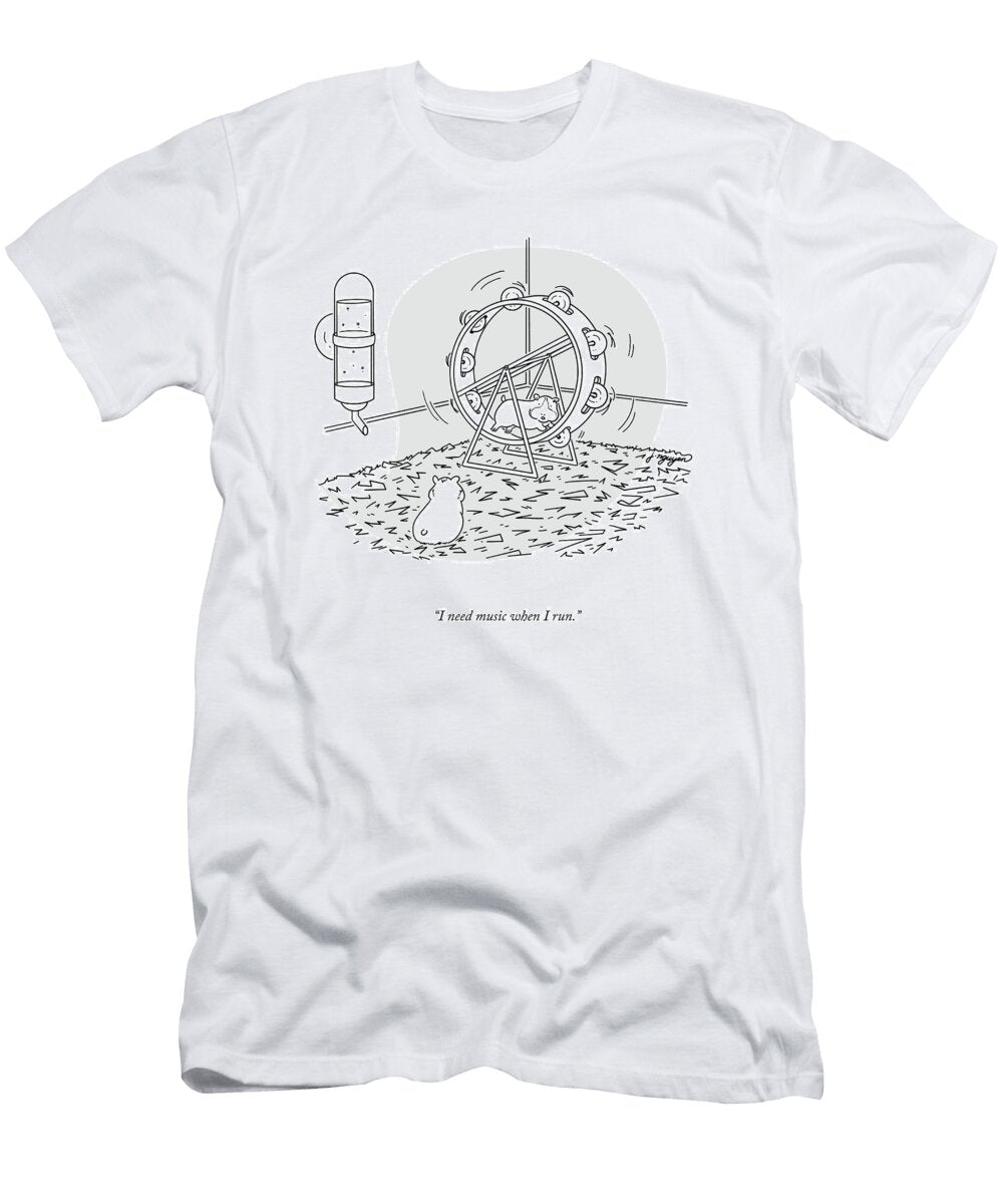 Music When I Run Jeremy Nguyen T-Shirt