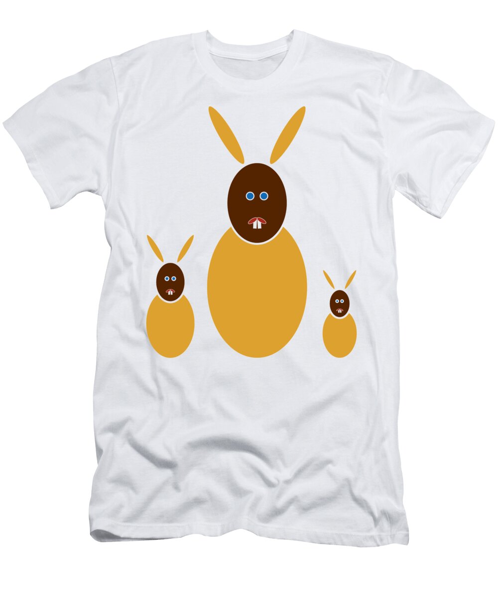 Mustard Bunnies Frank Tschakert T-Shirt