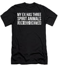 My Ex Has Three Spirit Animals Divorce Eyes Four T-Shirt