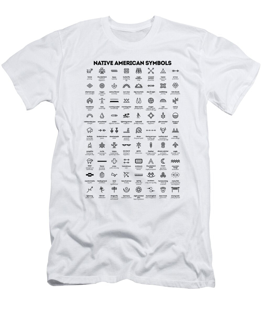 Native American Signs Craphe Studio T-Shirt