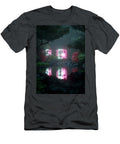 Neon Shapes in Forest Landscape Beaver Grayson Sheppard T-Shirt