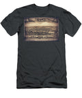 New Brighton Pennsylvania Vintage Map Birds Eye View 1883 Sepia Carol Japp T-Shirt