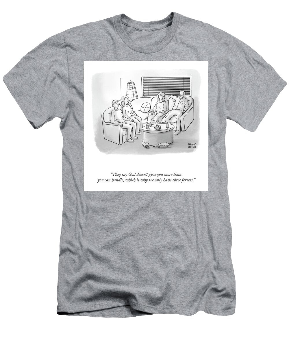 No More Than You Can Handle Brian Hawes and Seth Roberts T-Shirt