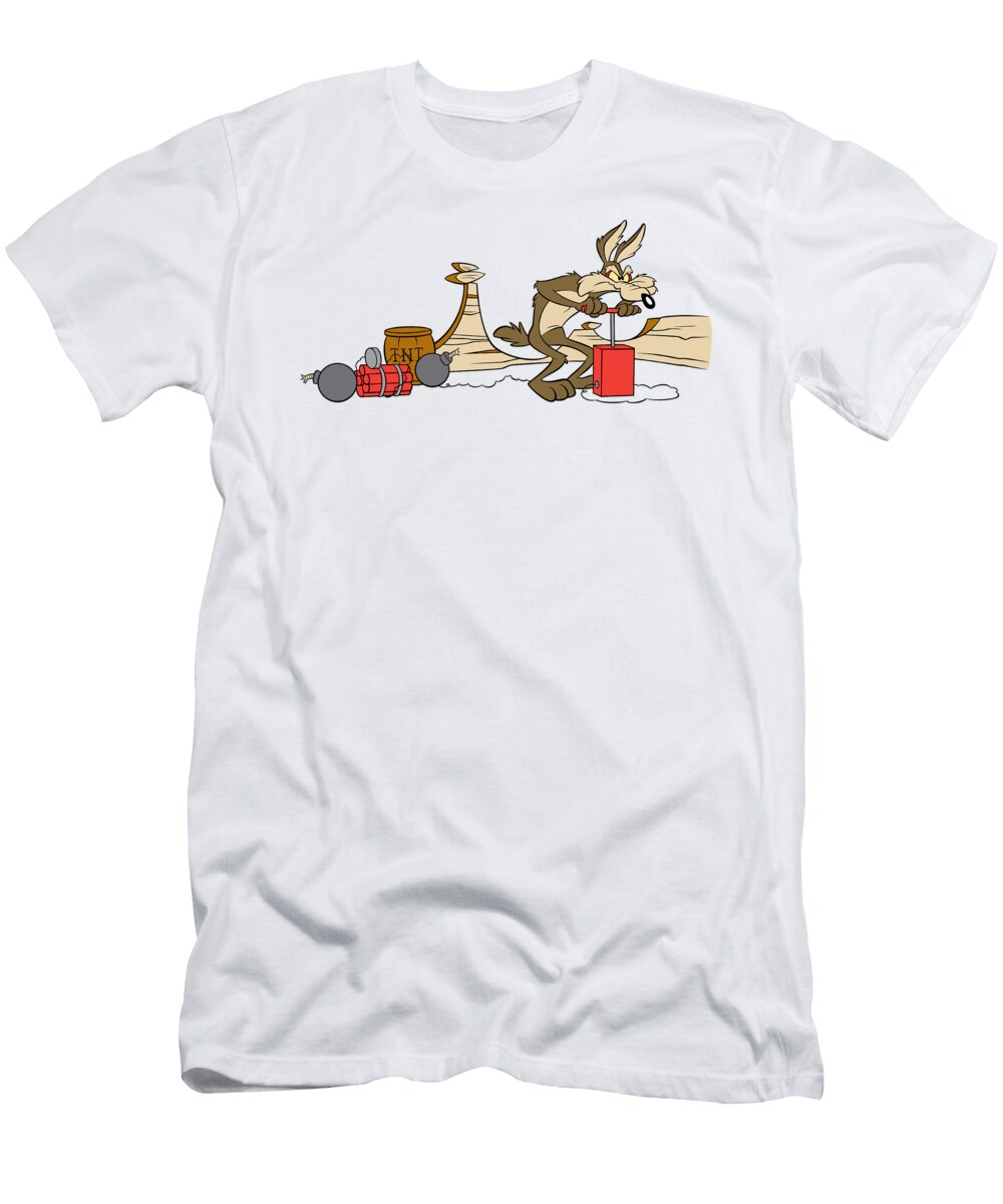 No273 My Looney Tunes Wile E Coyote Minimal Movie Poster Part 27 Brand B T-Shirt