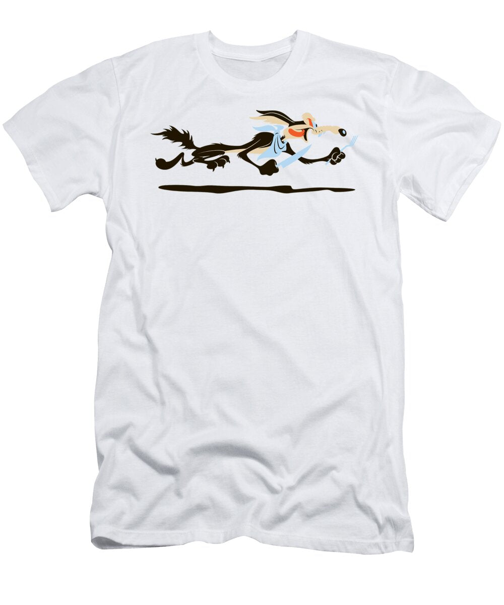 No273 My Looney Tunes Wile E Coyote Minimal Movie Poster Part 37 Brand B T-Shirt