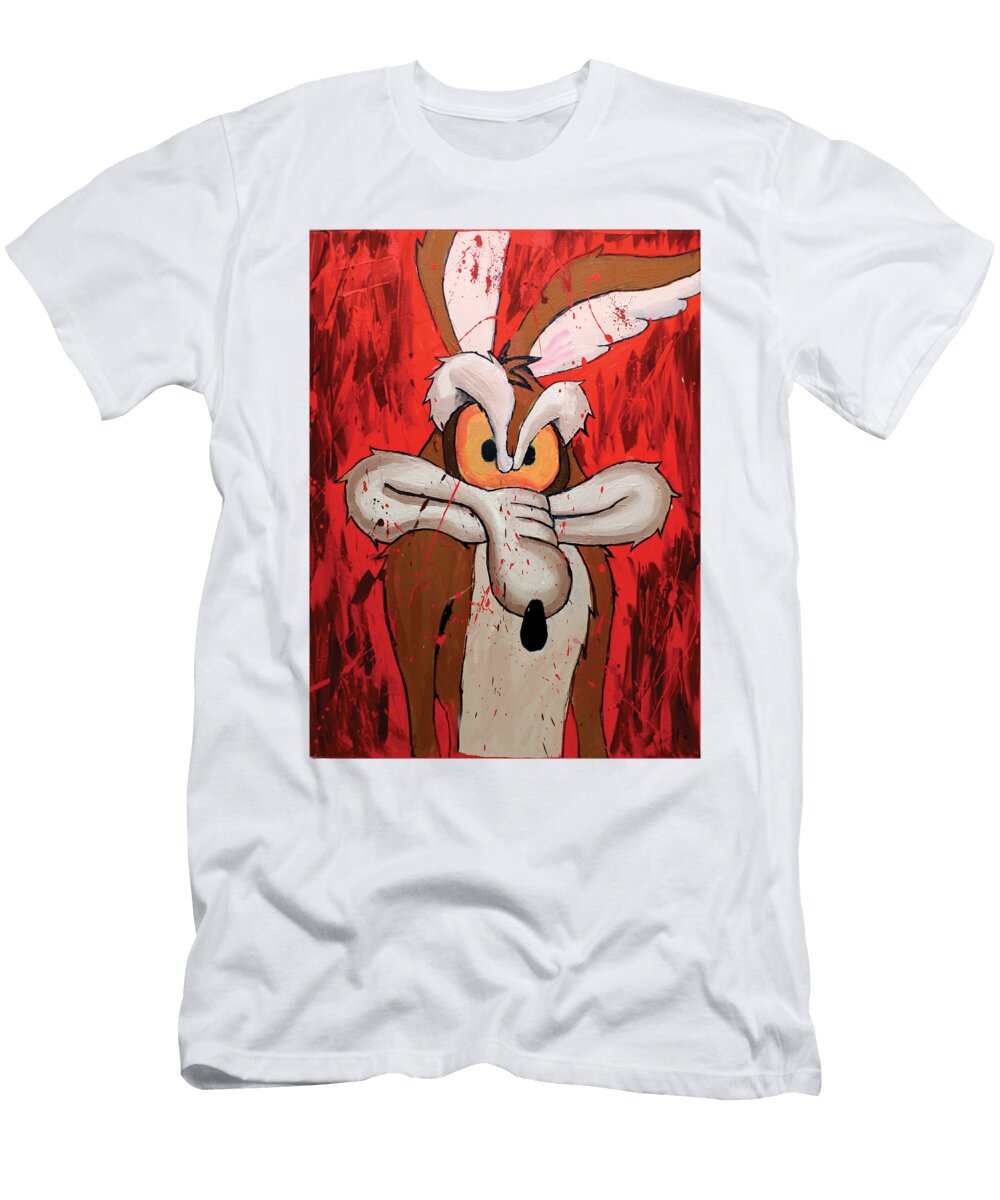No273 My Looney Tunes Wile E Coyote Minimal Movie Poster Part 63 Brand B T-Shirt