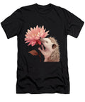 Nocturnal Hedgehog Adventures Doris Santiago Art T-Shirt