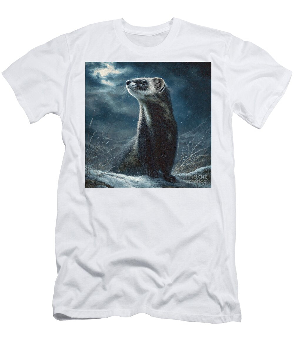 Nocturnal Weasel Elisabeth Lucas T-Shirt