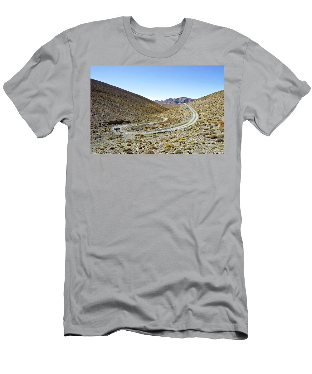 Nomad Berber with His Donkey Guillem Lopez T-Shirt