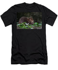 North American Beaver Kit Eating Willow Martinez Suzi Eszterhas Natureplcom T-Shirt