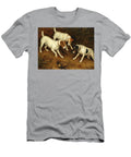 Not At Home Cracknell Olive and Jack Russell on a Ferret Frank Paton T-Shirt