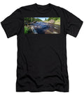 Obsidian Creek River in Yellowstone Wyoming Alex Grichenko T-Shirt