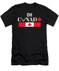 Oh Canada Funny Maple Leaf Flag Gift for Canadians Martin Hicks T-Shirt