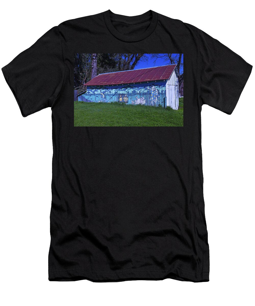 Old Barn Mural Garry Gay T-Shirt