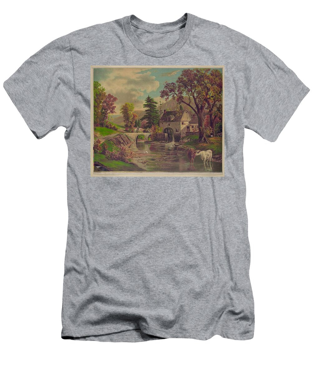 Old Mill on Beaver Creek Popular Art T-Shirt