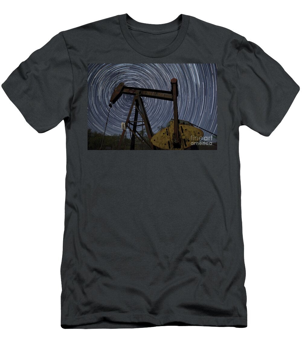 Old Oil Pump Deep in the Heart of Texas Keith Kapple T-Shirt
