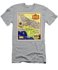 Old Spanish and Mexican Ranchos of Los Angeles County Vintage Ma Carol Japp T-Shirt