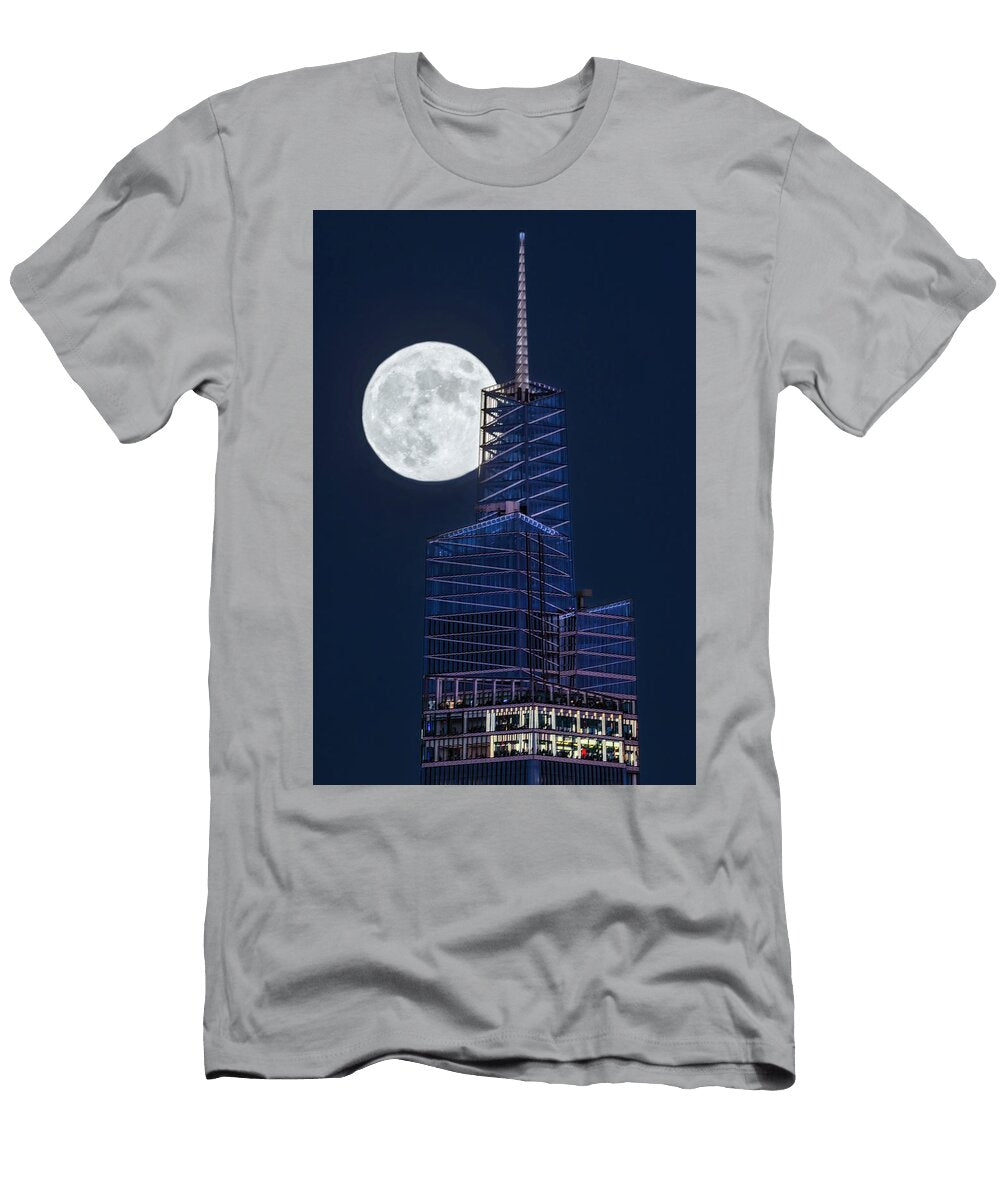 One Vanderbilt Moon in NYC Susan Candelario T-Shirt