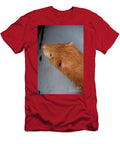 Orange Ferret with Light Colored Eyes and a Pink Nose Dejavu Designs T-Shirt
