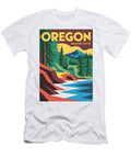Oregon Scenic Landscape Real Art T-Shirt