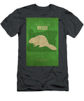Oregon State Facts Minimalist Movie Poster Art Design Turnpike T-Shirt