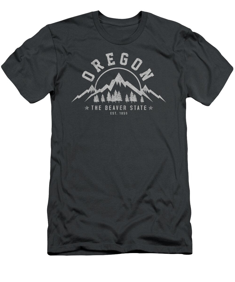 Oregon the Beaver State Est Oscar Saunders T-Shirt