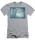 Oregon Vintage Map 1911 Blue Carol Japp T-Shirt