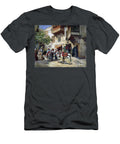 Oriental Street with Donkeys Frederick Arthur Bridgman T-Shirt
