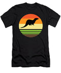 Otter Retro Otter Animal Cute Moon T-Shirt