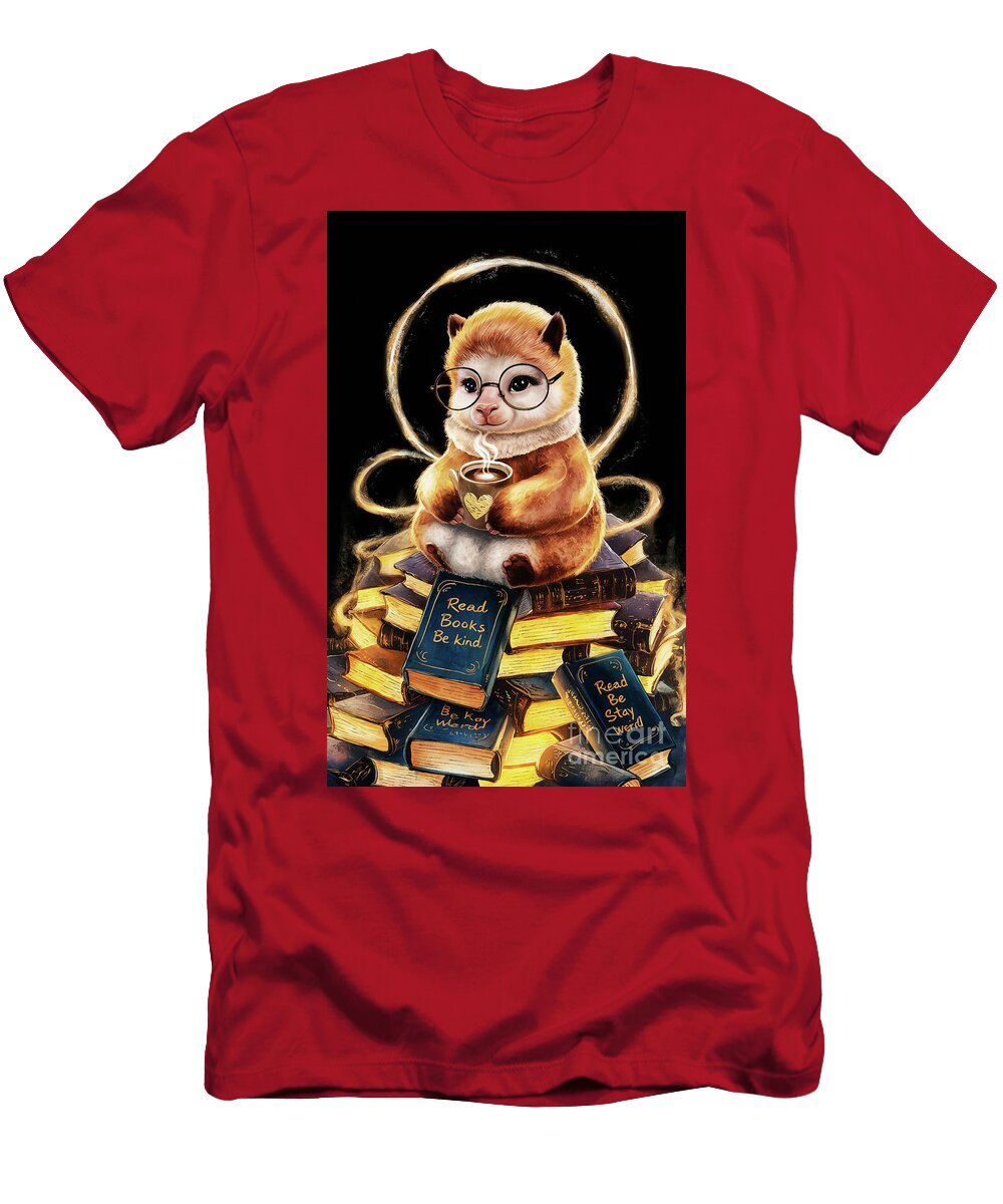 Pacas Lover Book Lover Read Books Book Lover Gift Book Reader Gift for Librarian Read Books Be Kind Stay Weird Be Kind Grover Mcclure T-Shirt