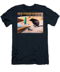 Painting Beaver and Ducks Nature Art Illustration N Akkash T-Shirt