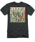 Painting Cotton Candy Donkeys Drawing Art Illustr N Akkash T-Shirt