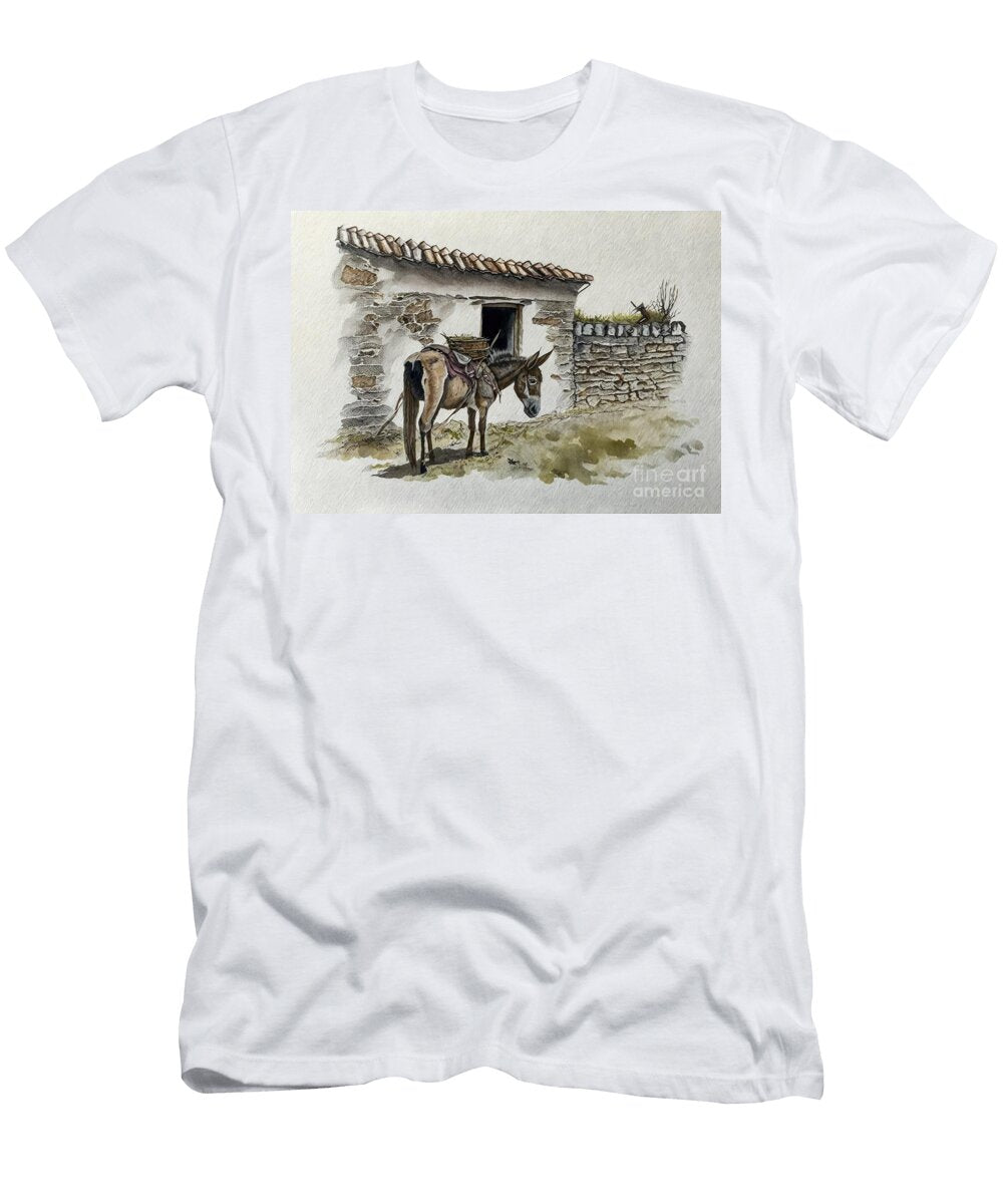 Painting Expectation Watercolor Old Travel Landsc N Akkash T-Shirt