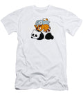 Panda Raccoon Rabbit Hamster Cute Sleeping Animals Pyramid 1 T-Shirt
