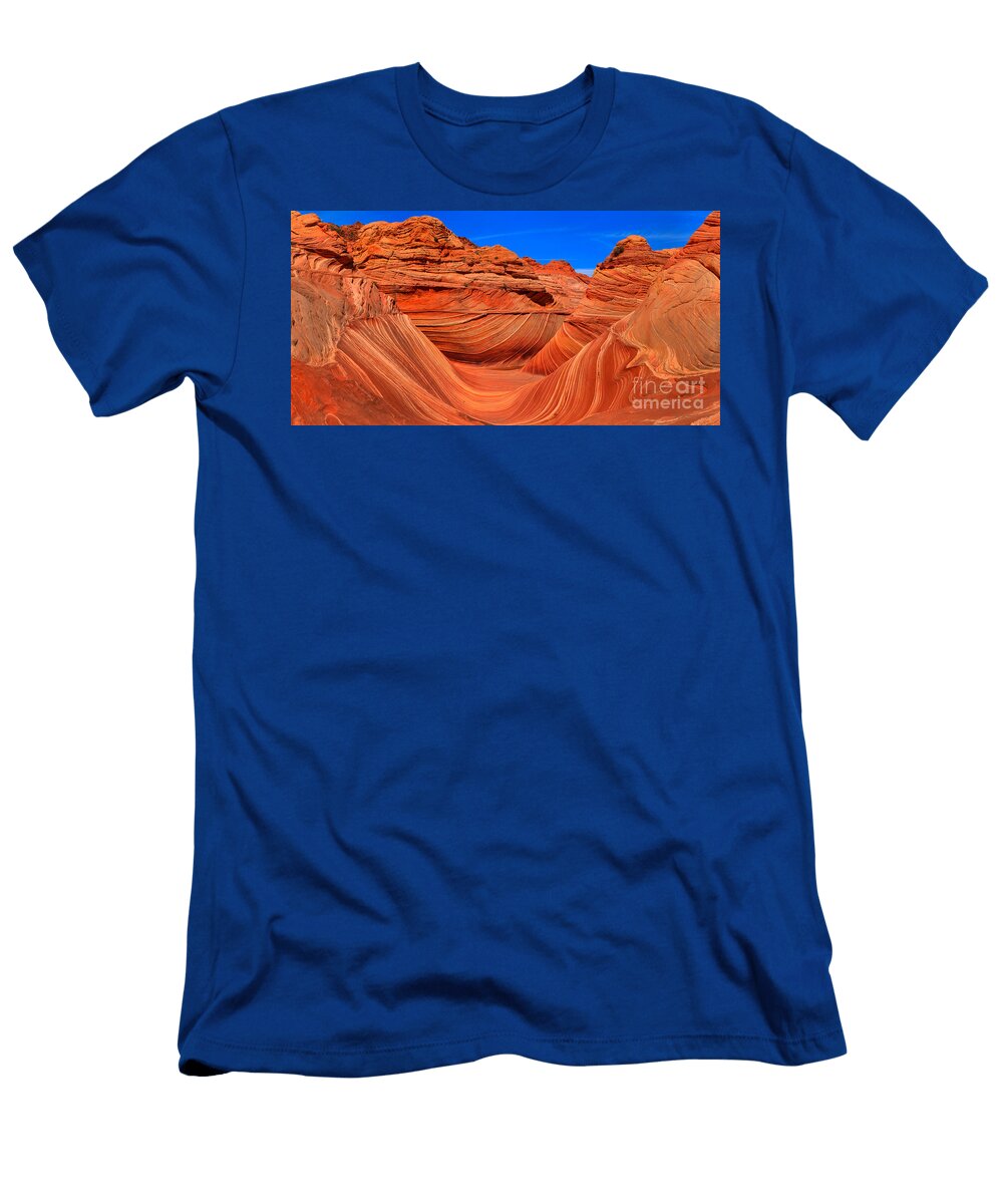 Panorama of the Wave Adam Jewell T-Shirt