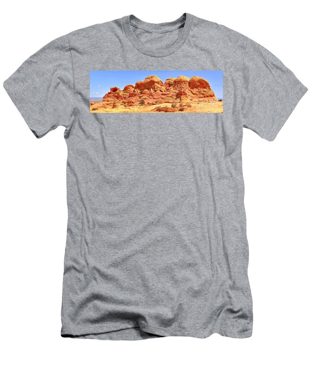 Panoramic Coyote Buttes Landscape Adam Jewell T-Shirt