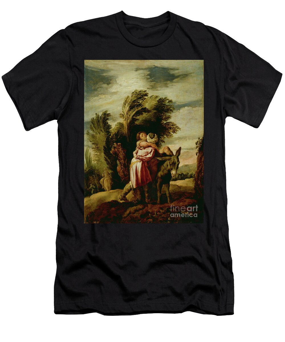 Parable of the Good Samaritan Domenico Fetti or Feti T-Shirt