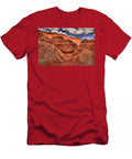 Partly Cloudy At the Wave Adam Jewell T-Shirt
