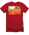 Pastel Checkerboad Landscape Adam Jewell T-Shirt
