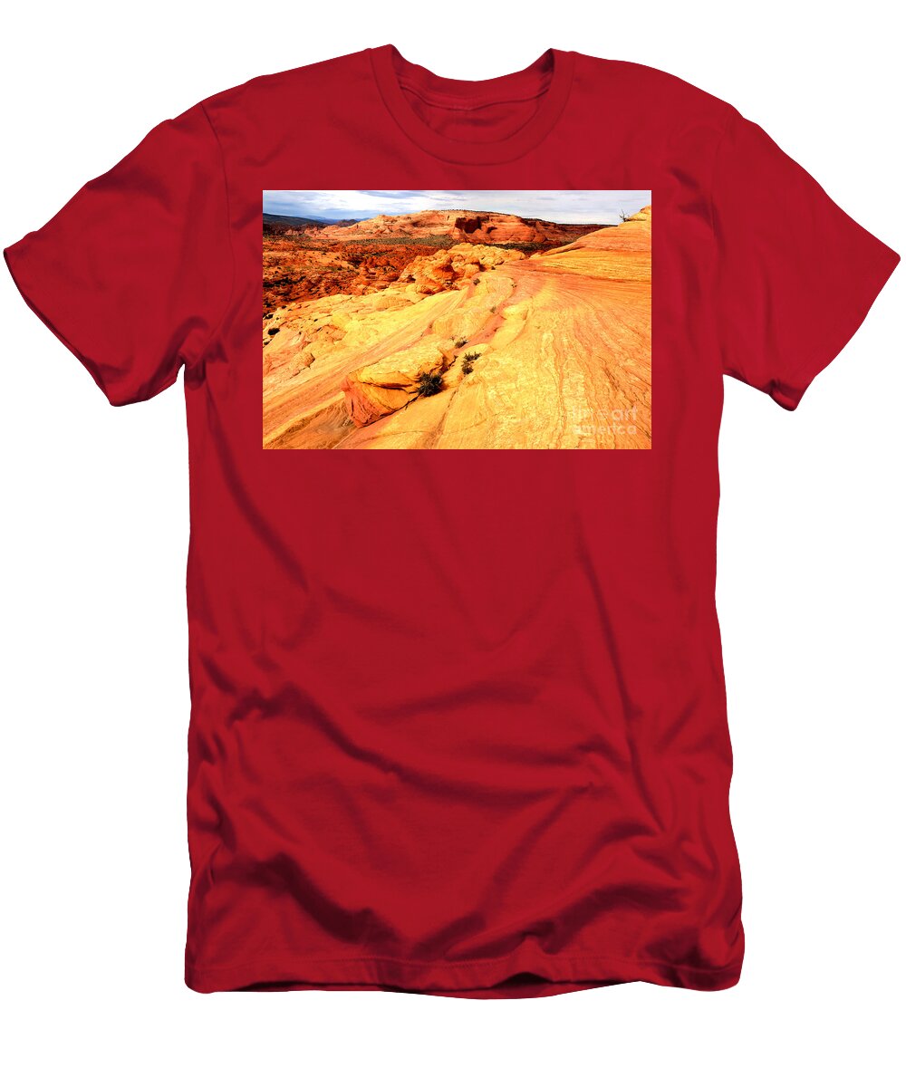 Pastel Wilderness Landscape Adam Jewell T-Shirt