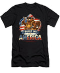 Patriotic Beaver Worker Built in America Patriotic Animal Hub T-Shirt