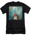 Patriotic Hedgehog Lisa S Baker T-Shirt