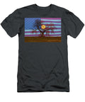 Patriotic Supermoon Tree James Bo Insogna T-Shirt