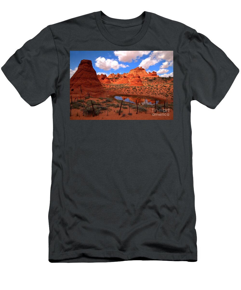 Paw Hole Cow Fence Adam Jewell T-Shirt