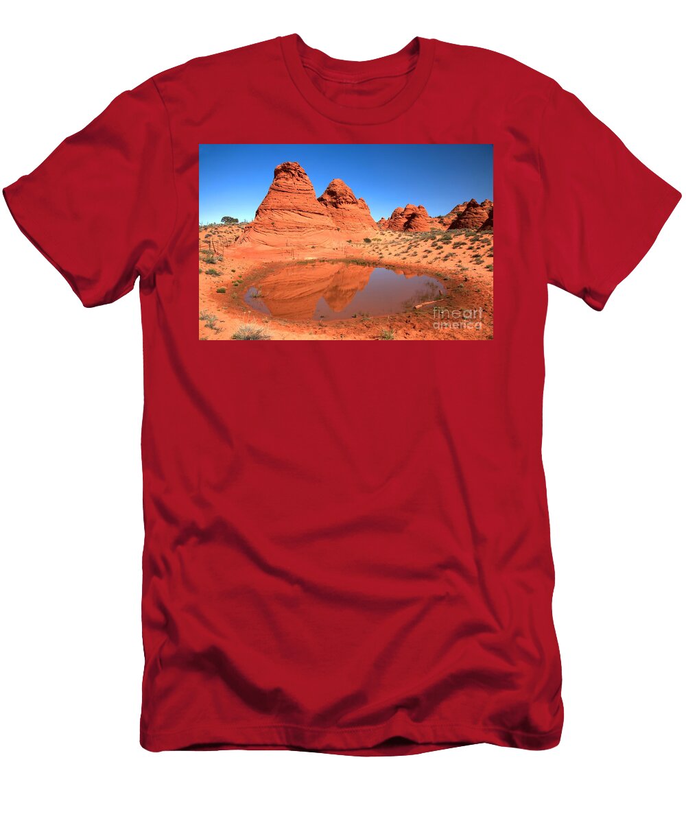 Paw Hole Reflections Adam Jewell T-Shirt