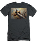 Peaceful Ferret in Autumn Light Mindscape Arts T-Shirt
