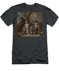 Peasant Family At a Well the Master of the Childrens Caps French Th Century T-Shirt