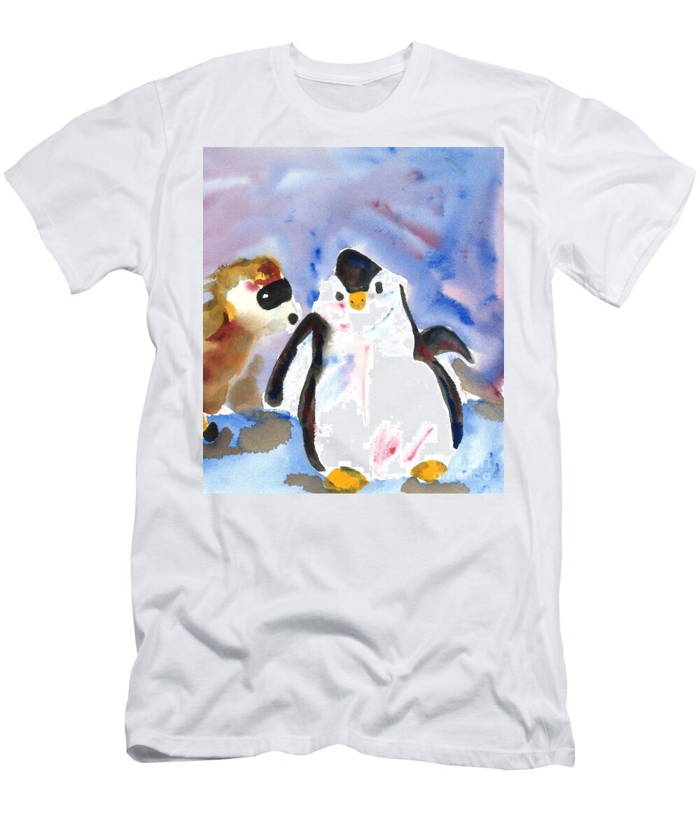 Penguin and Ferret L a Feldstein T-Shirt